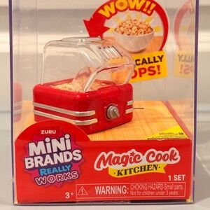 Mini Brands Really Works Magic Cook Kitchen Series 1 - ✨POPCORN MAKER✨